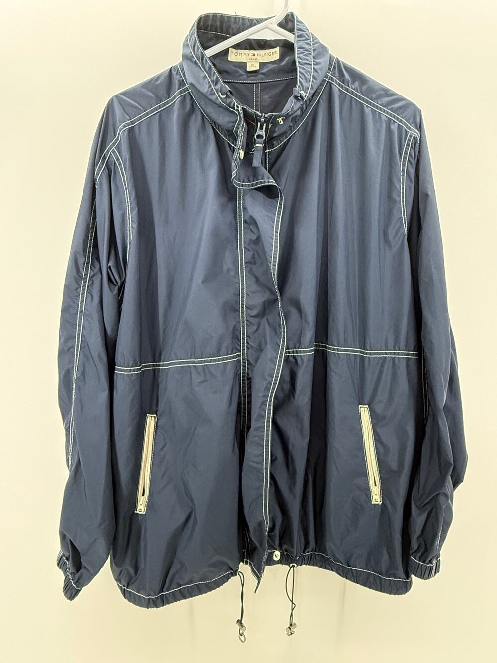 Tommy Hilfiger Navy Lightweight Jacket size 1x